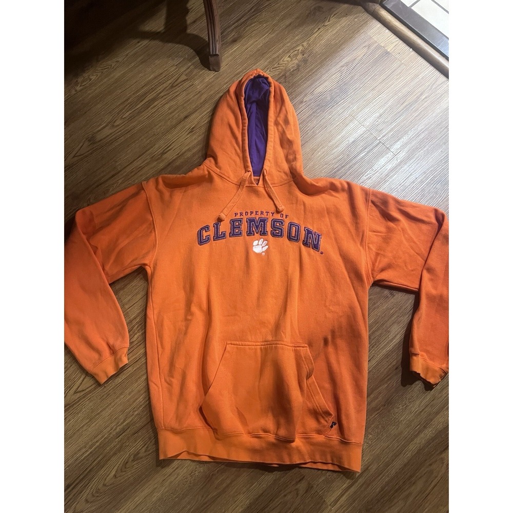 Clemson Tigers Size XL Men's Hoodie By J America, Property Of Clemson